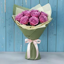 Розы Фёрст Леди в Калаче Букет Розы Фёрст Леди в Калаче