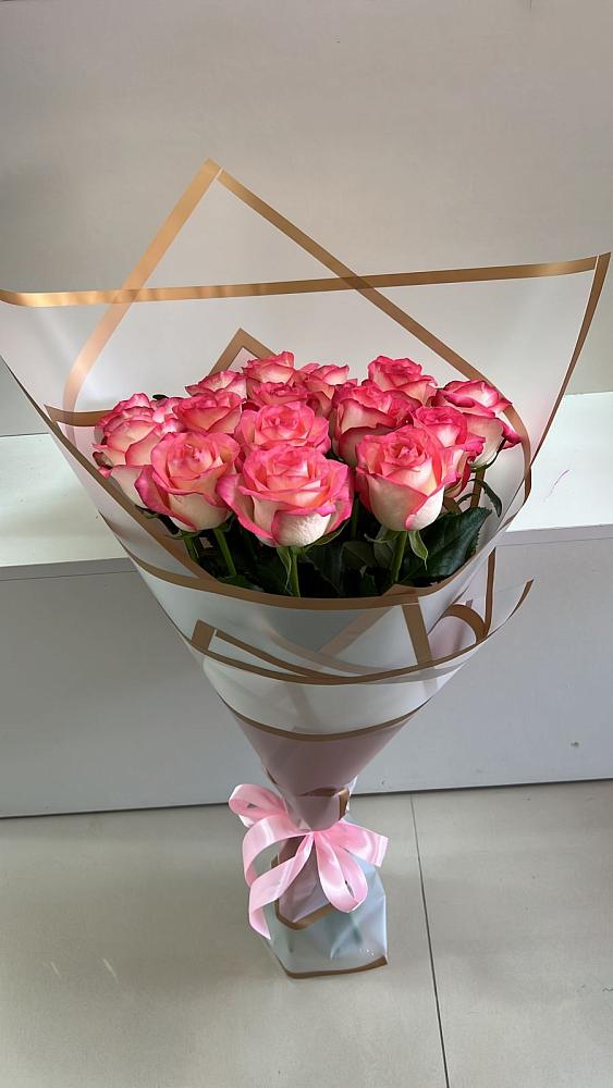 Букет Розовые розы Сеньорита в Калаче