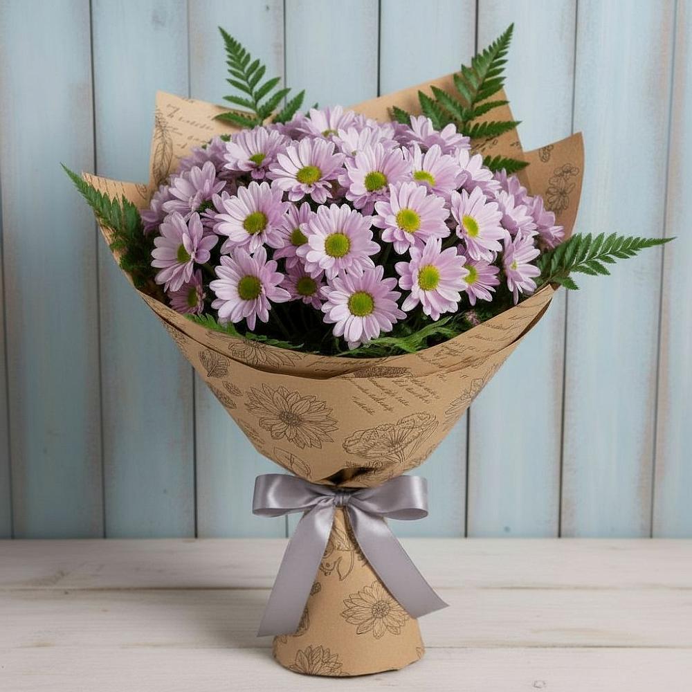 Букет цветов из: Хризантемы в Калаче