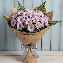 Букет цветов из:  Хризантемы в Калаче