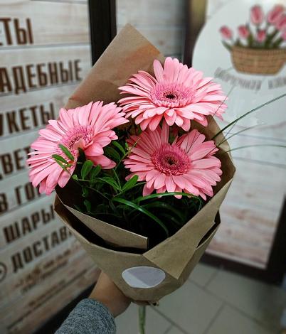 Букет цветов из: Герберы в Калаче