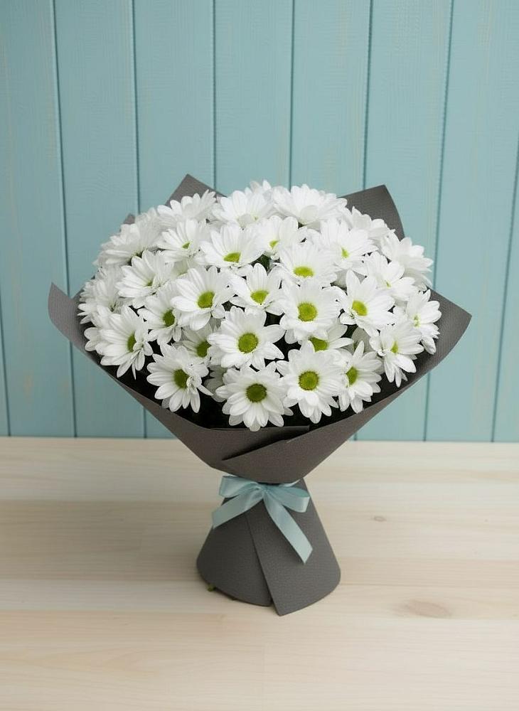 Букет цветов из: Хризантемы в Калаче