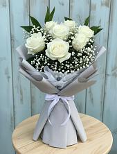 Букет цветов из:  Розы в Калаче