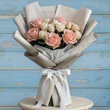 Букет цветов из:  Розы в Калаче