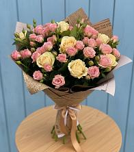 Букет цветов из:  Розы в Калаче