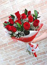 Букет цветов из:  Розы #REPLACE_PRED# Калаче