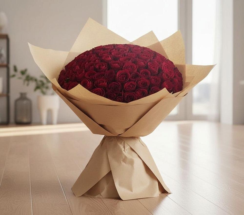 101 Красная роза в Калаче Букет 101 Красная роза в Калаче