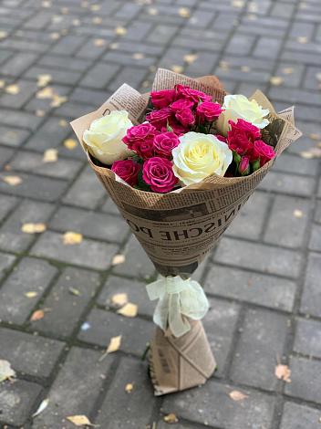 Букет цветов из: Розы в Калаче
