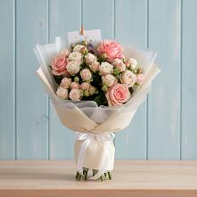 Букет цветов из:  Розы в Калаче